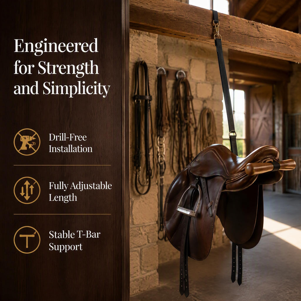Portable Adjustable Saddle Rack X40912