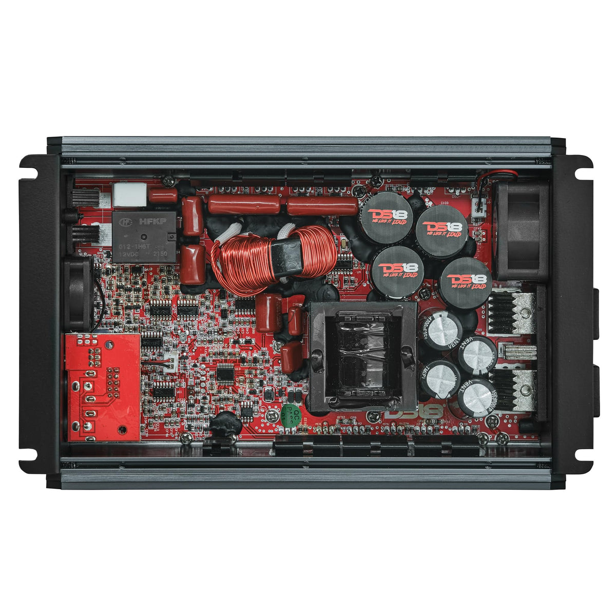 Compact Full-Range Class D 1-Channel Amplifier 2,500 Watts RMS Monoblock U297