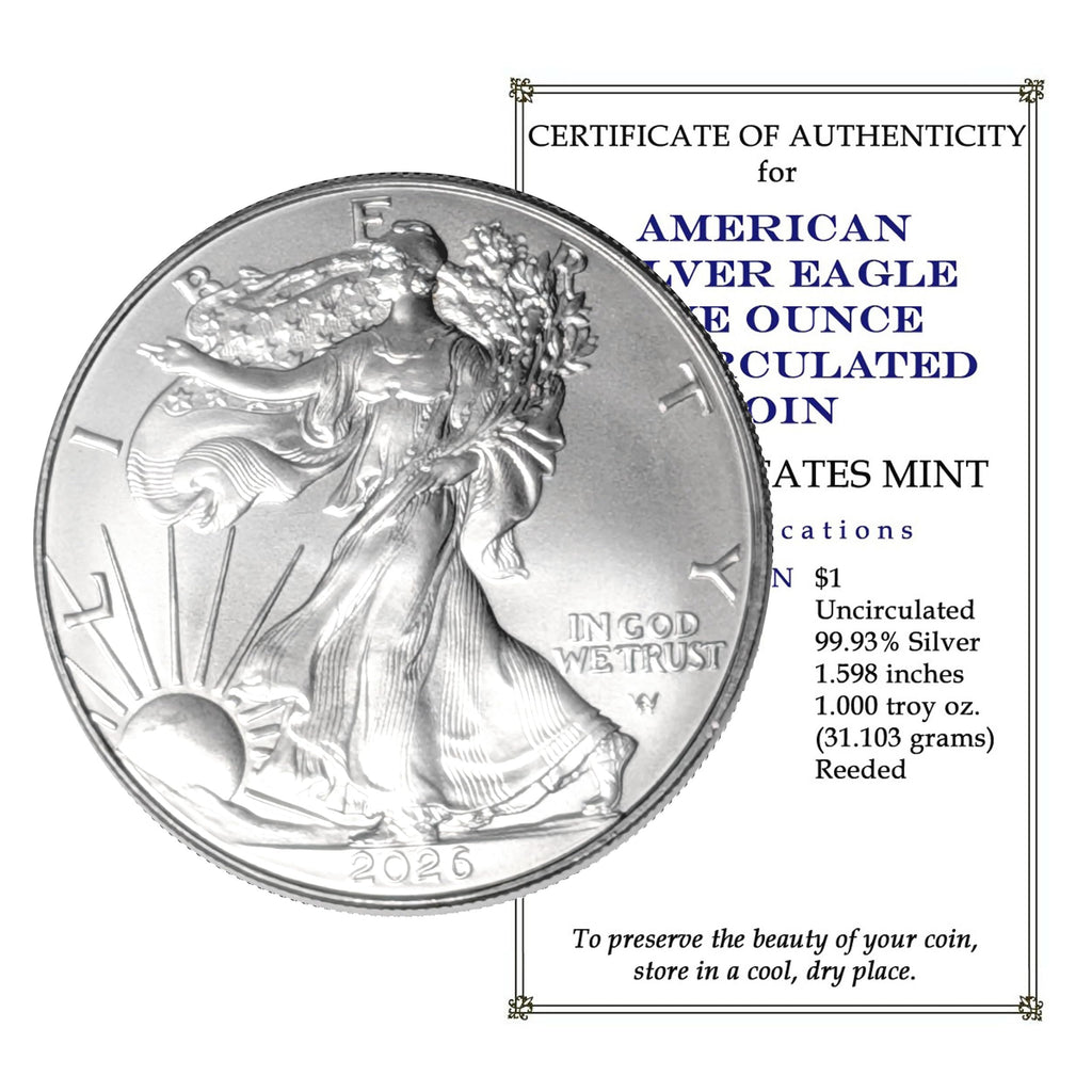 1 oz Silver Eagle Uncirculated X270603