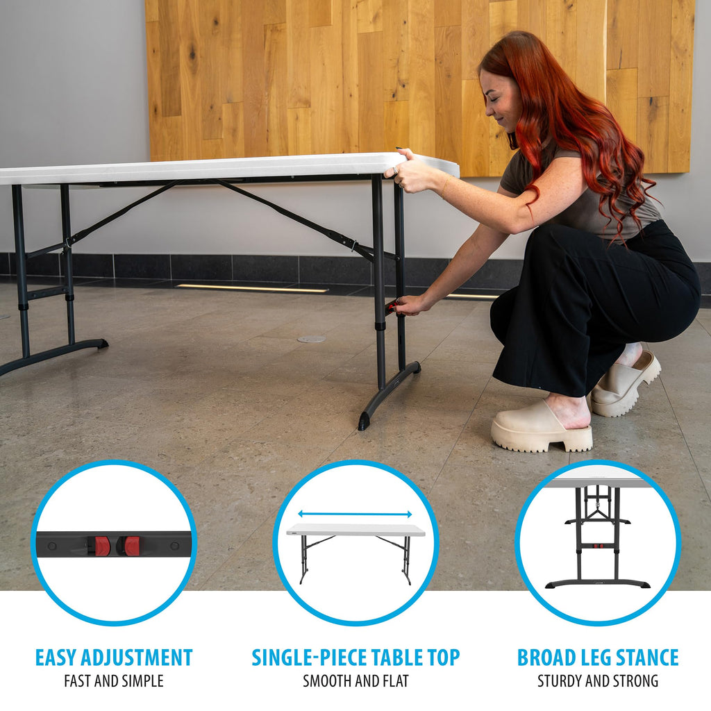 6-Foot Adjustable Height Nesting Table N321031