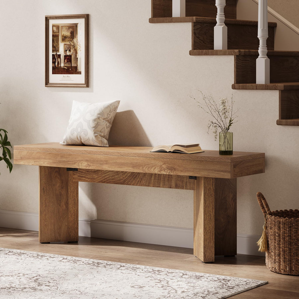 47" Wooden Bench W837589