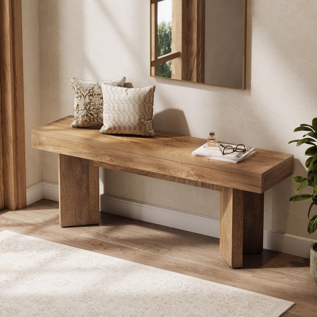 47" Wooden Bench W837589