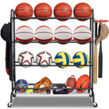 4 Tier Basketball Rack with Wheels T506