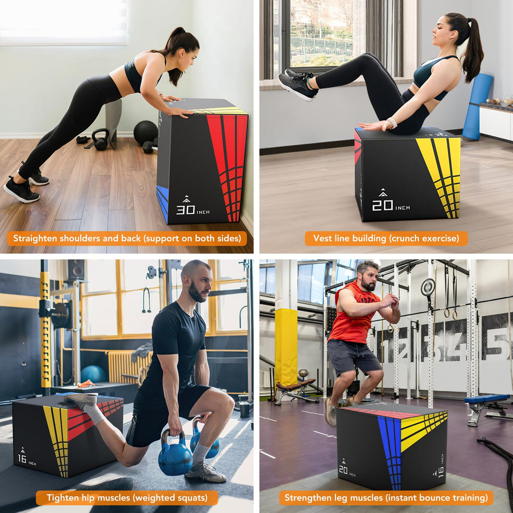 3-in-1 Foam Plyo Box O88960
