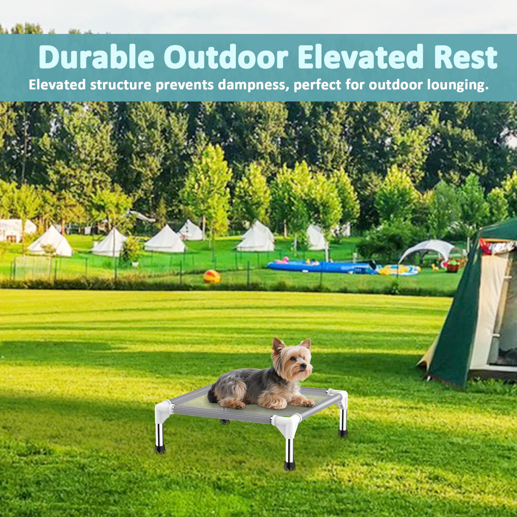 Lightweight Elevated Dog Bed with Cooling Fabric N846