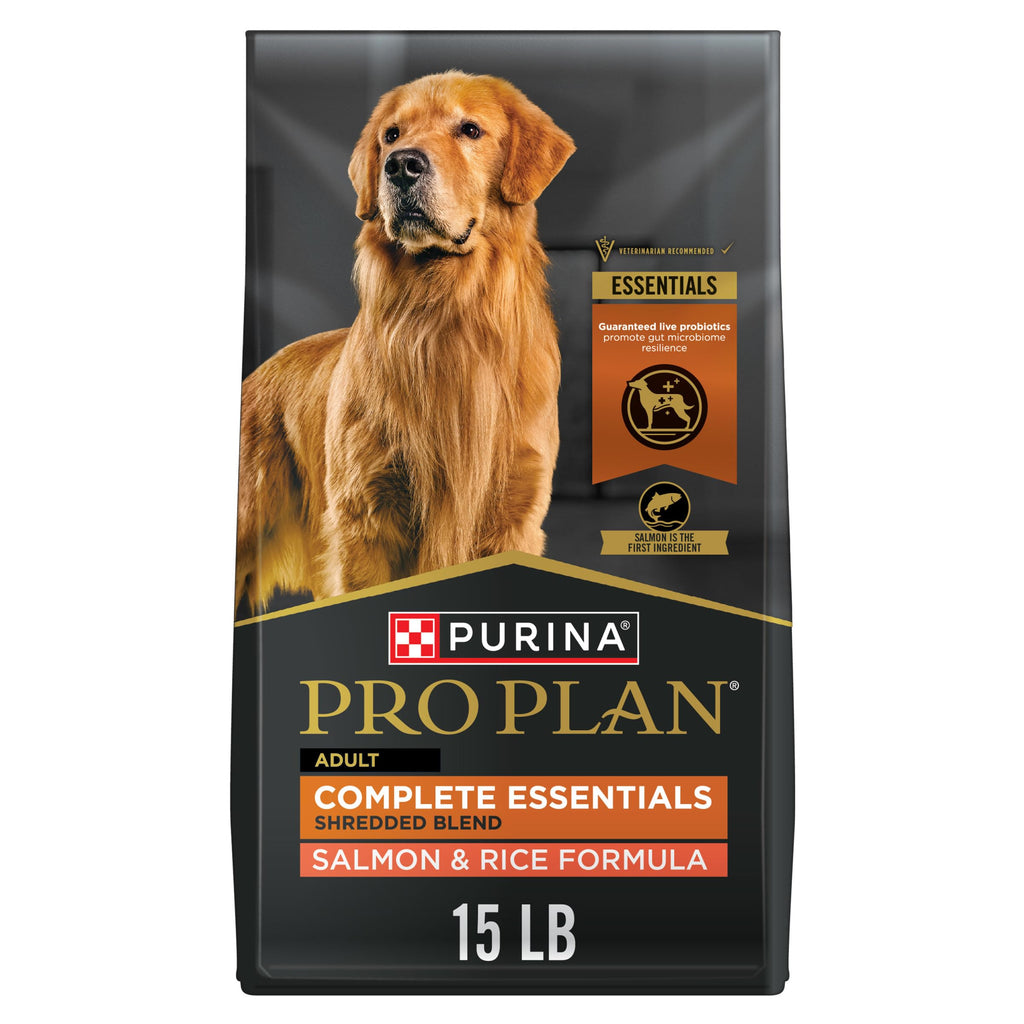 Salmon and Rice Dry Dog Food with Probiotics 15 lb Y40615