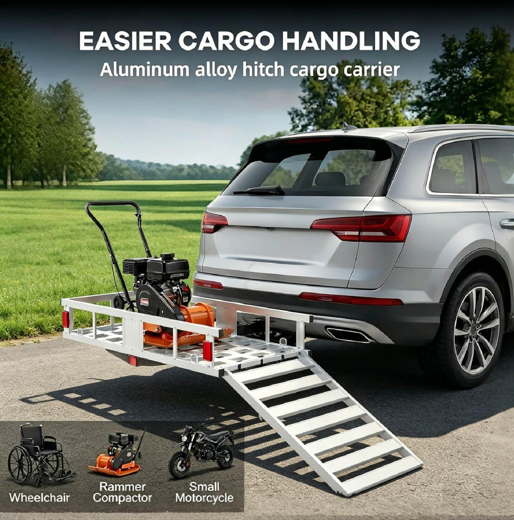 Hitch Cargo Carrier with Ramp U979793