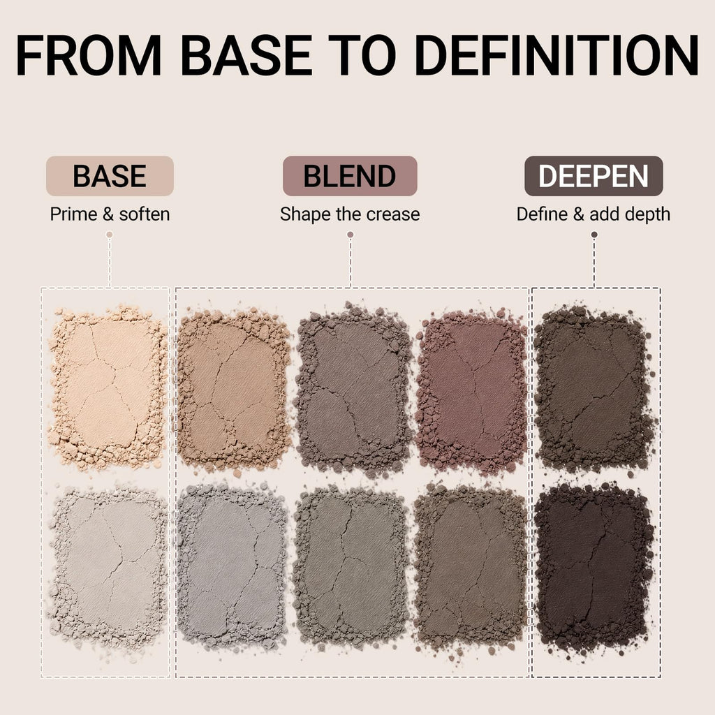 10 Colors Matte Eyeshadow Palette V98582