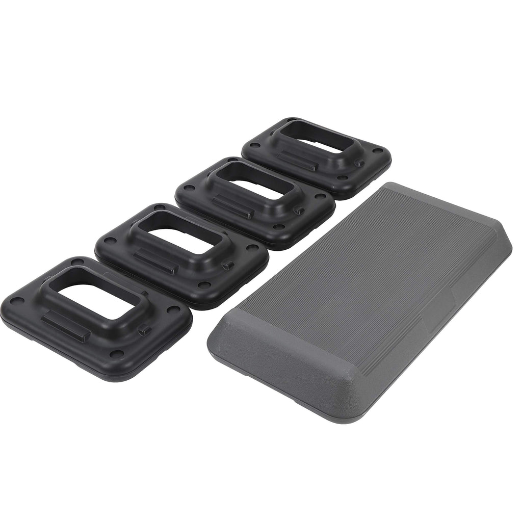 28.5'' Exercise Aerobic Step Platform with 4 Risers L154
