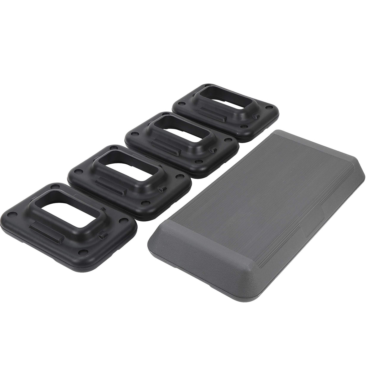 28.5'' Exercise Aerobic Step Platform with 4 Risers L154