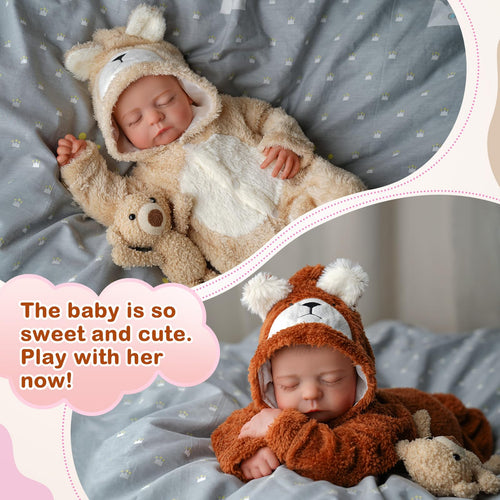 20 inch Soft Body Poseable Baby Doll B133335