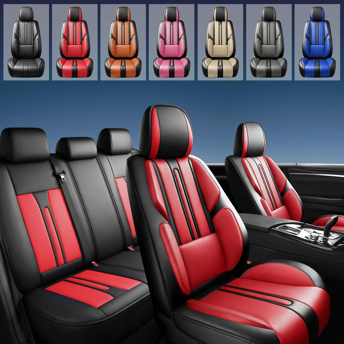 Car Seat Covers Full Set 5 Seat P55535