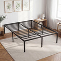 Queen 18 Inch Metal Platform Bed Frame T694931