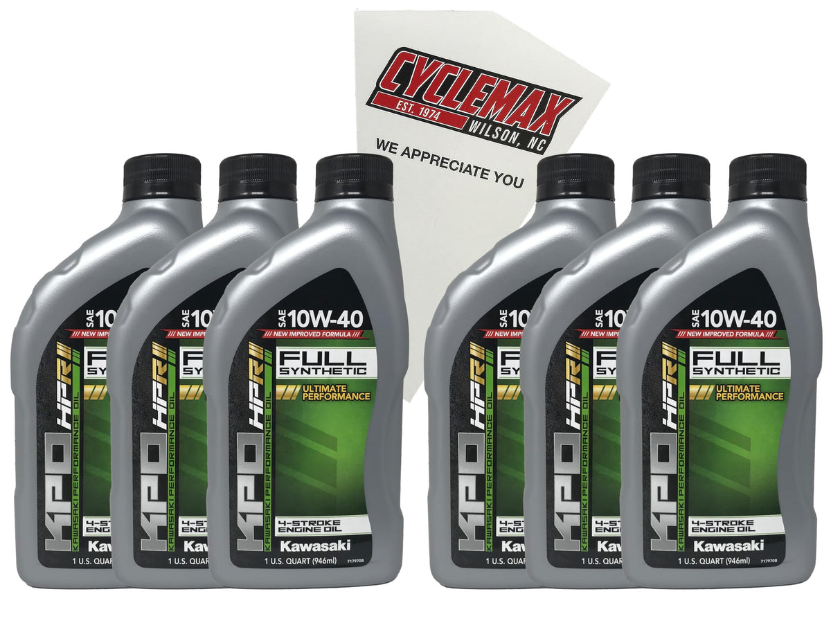 6PK Full-Synthetic 10W-40 Oil Q571