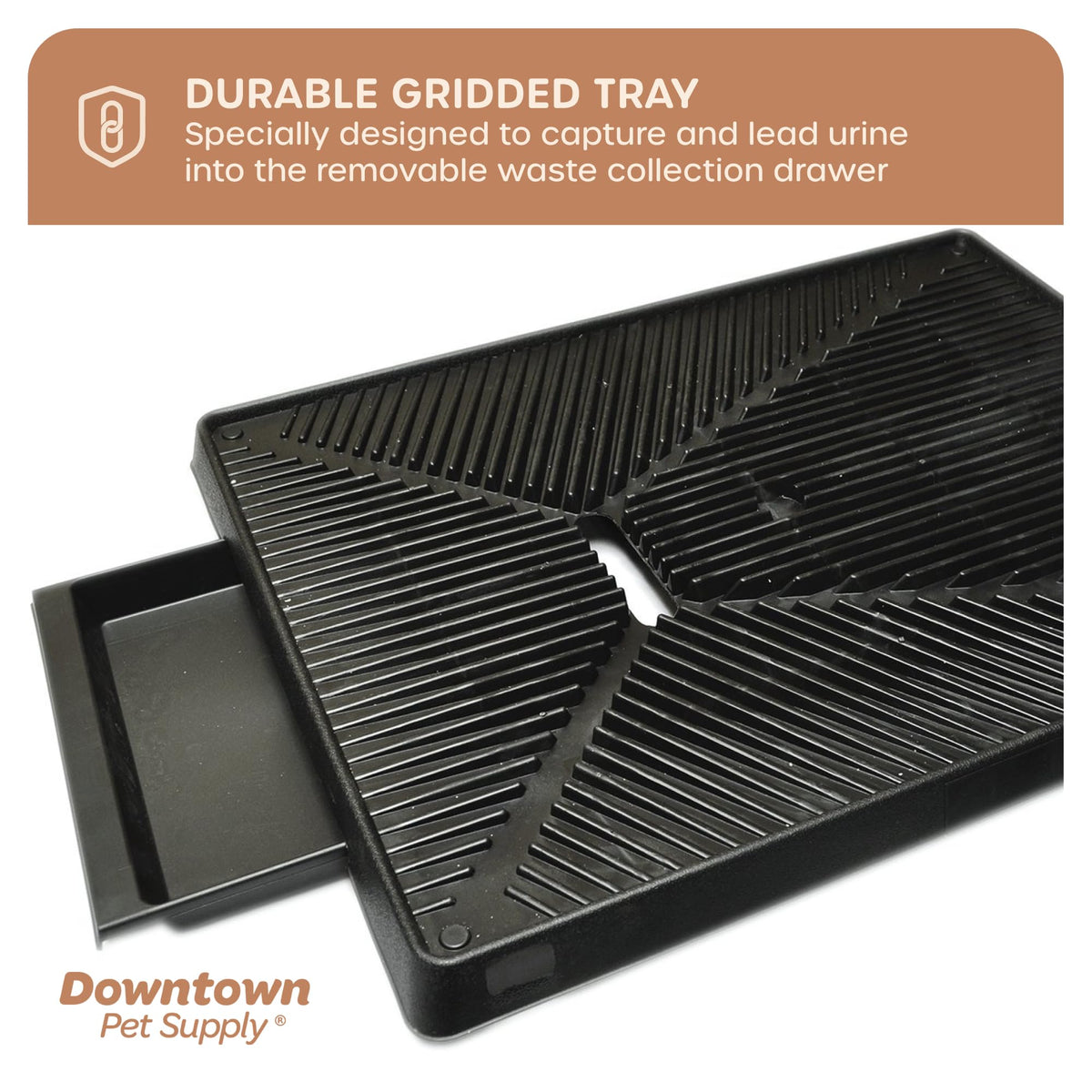 Dog Grass Pad with Tray 20 x 25 with Drawer E273448