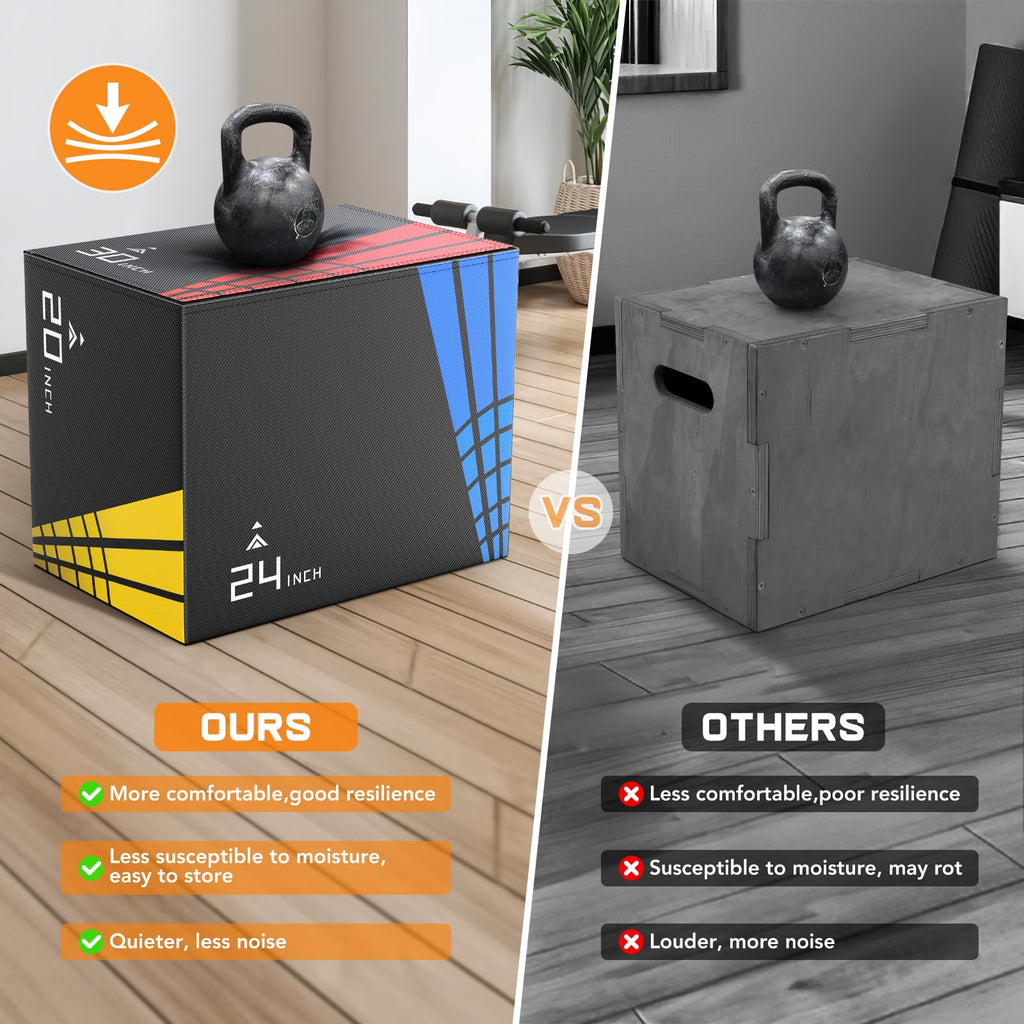 3-in-1 Foam Plyo Box O88960
