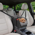 Grey Dog Car Seat F7664