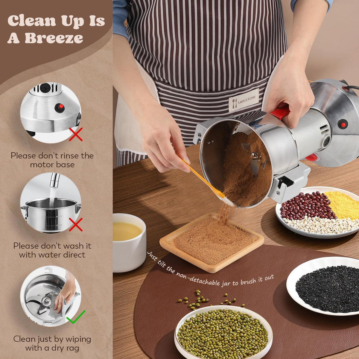 Electric Grain Mill Grinder 150g P176284