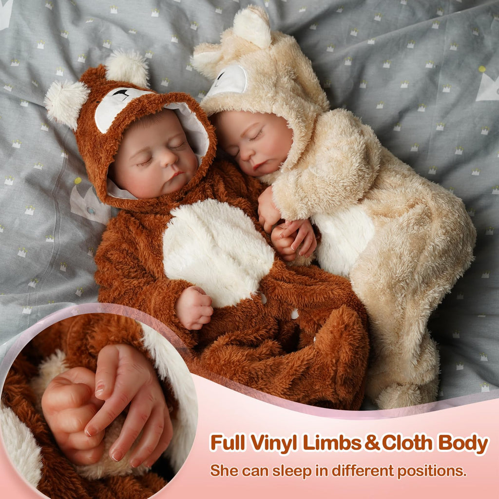20 inch Soft Body Poseable Baby Doll B133335