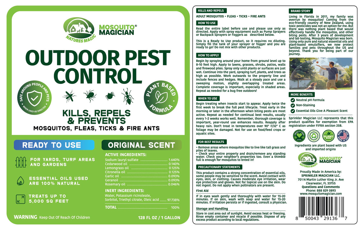 Ready-to-Use Mosquito Yard Spray 1 Gal G6856