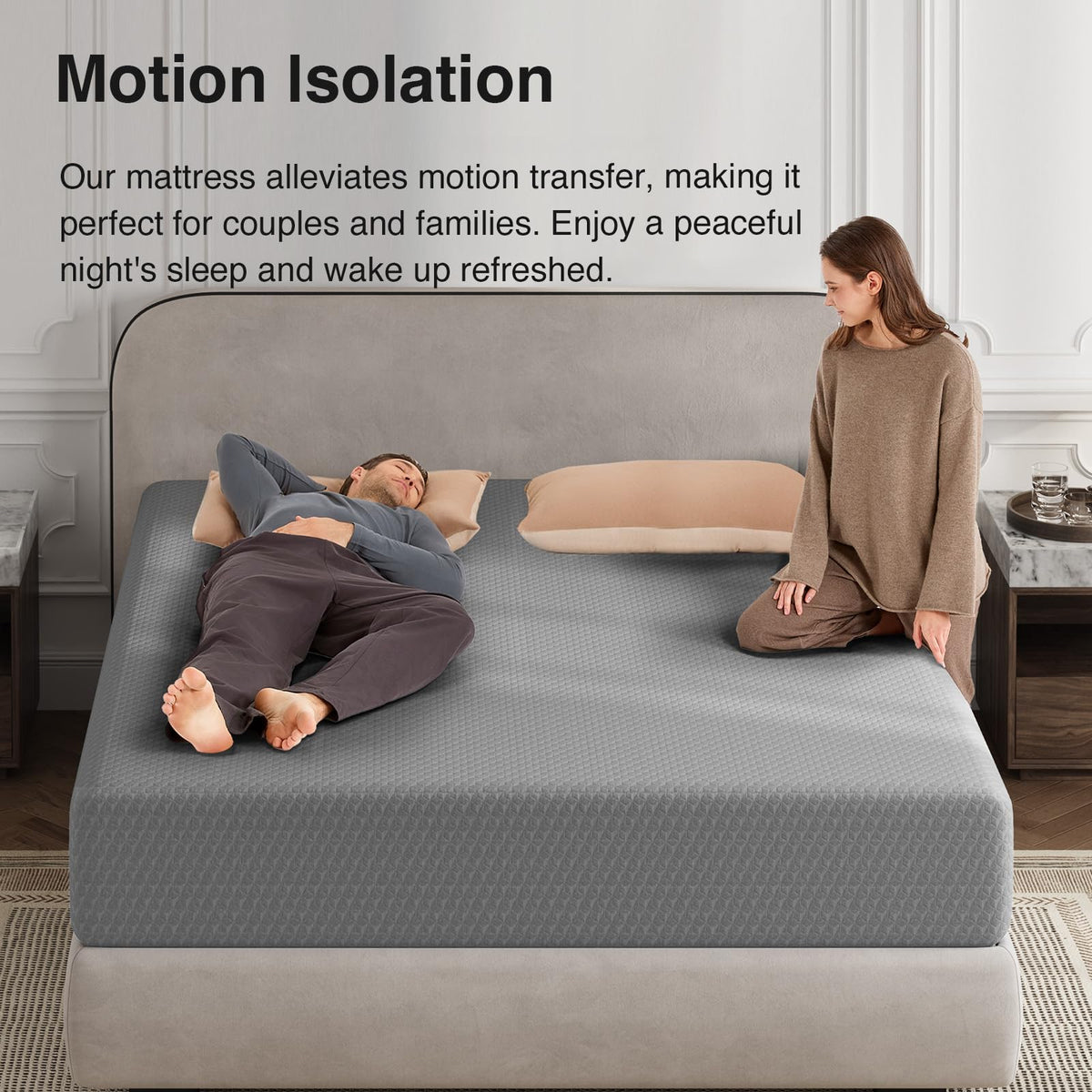 Full Size 10 Inch Gel Memory Foam Mattress E17577