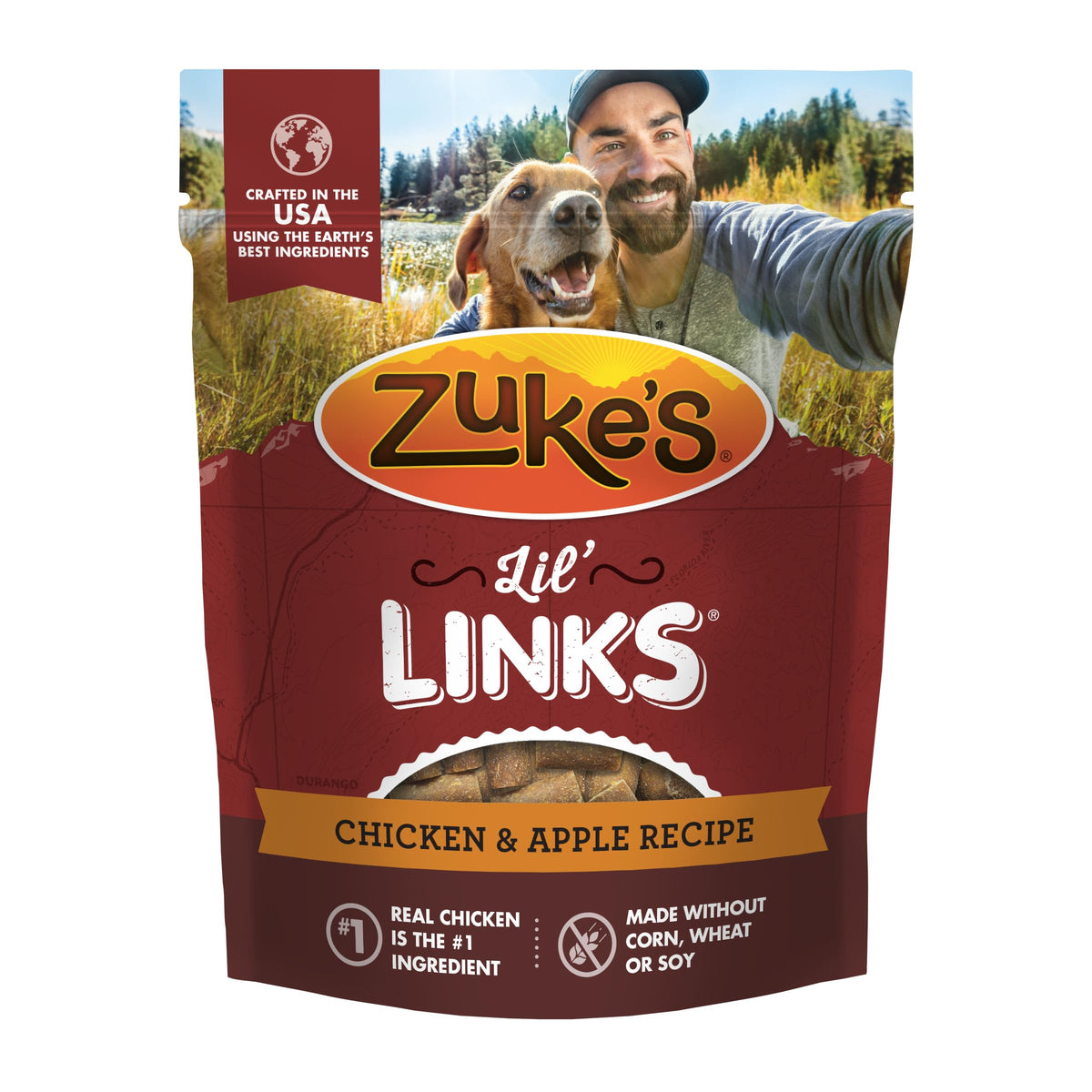 Chicken and Apple Recipe Dog Treats 6 oz M53997