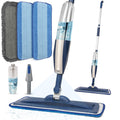 Wet Spray Mop with 14 oz Bottle & 3 Microfiber Pads X609