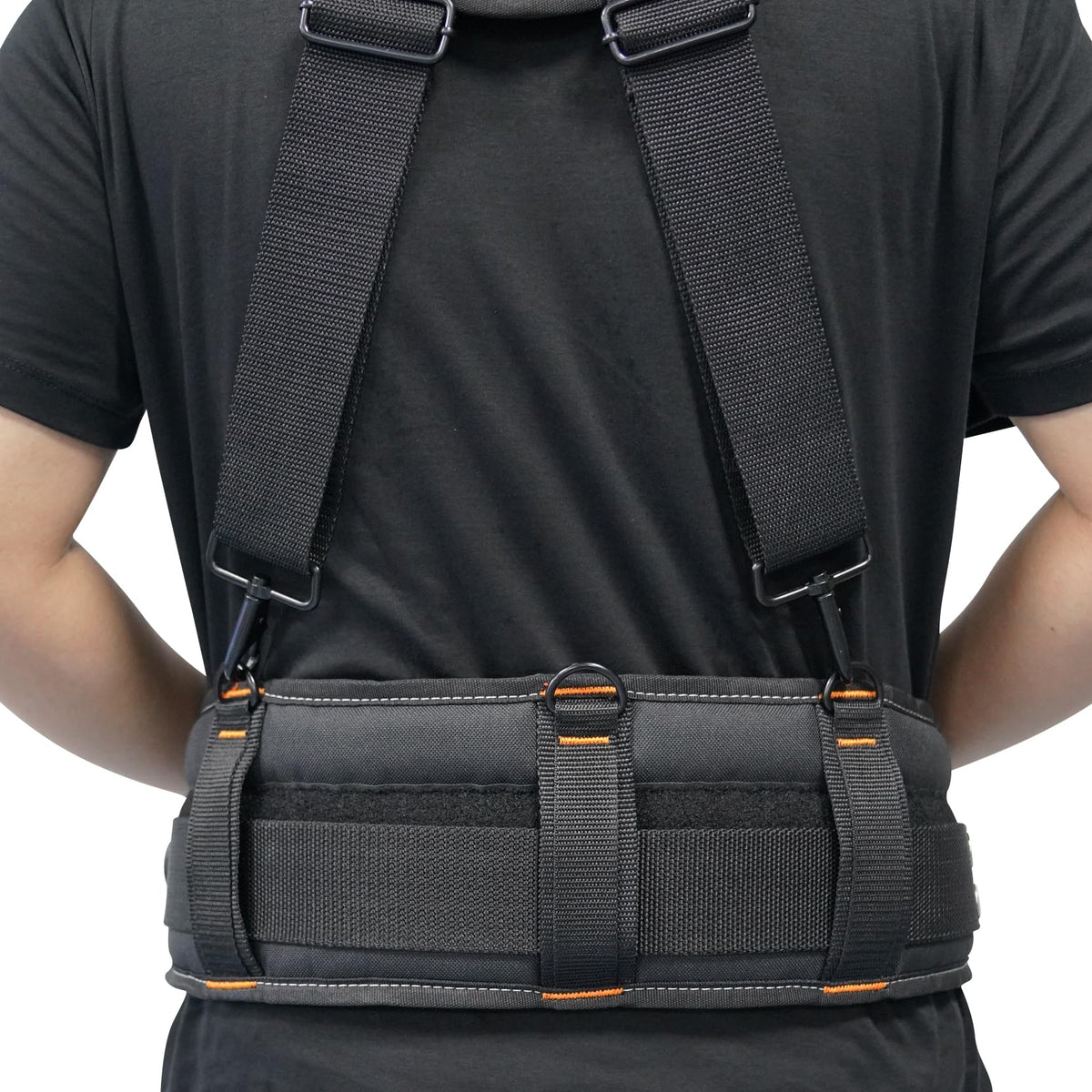 Heavy Duty Polyester Padded Tool Belt, Black U98758