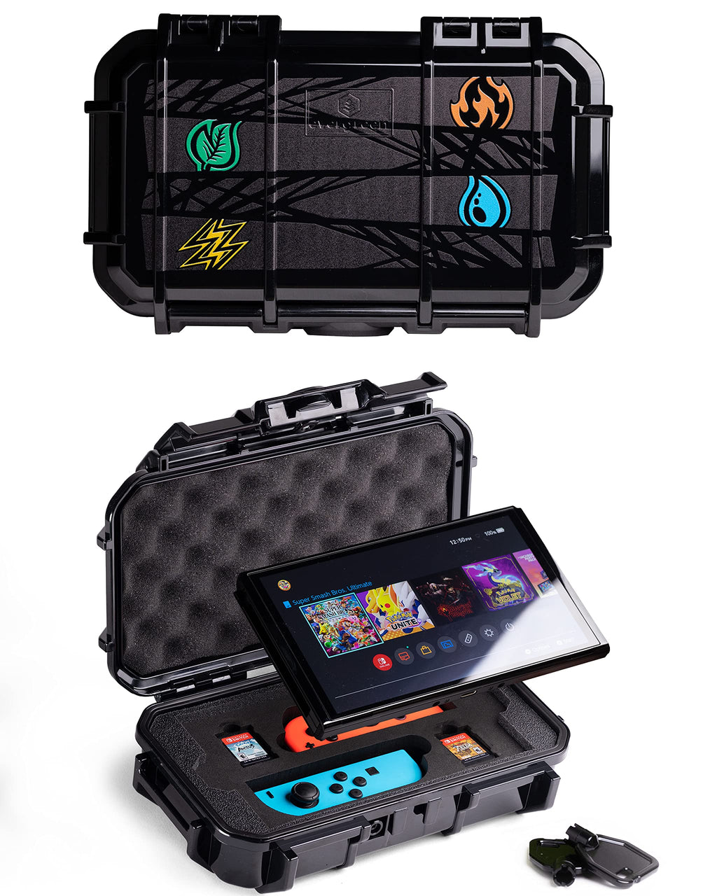 Waterproof Protective Hard Case Compatible with Nintendo Switch and OLED Model T523677