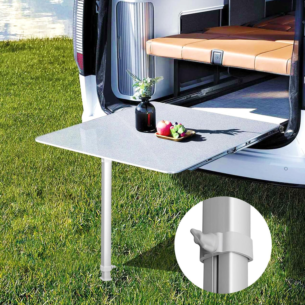 Adjustable Aluminum Alloy Folding Telescoping RV Table Legs P6086