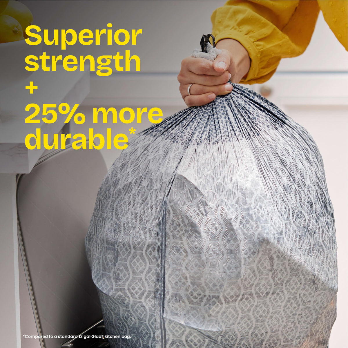 Tall Kitchen Trash Bags 13 Gal 34 Ct I5428