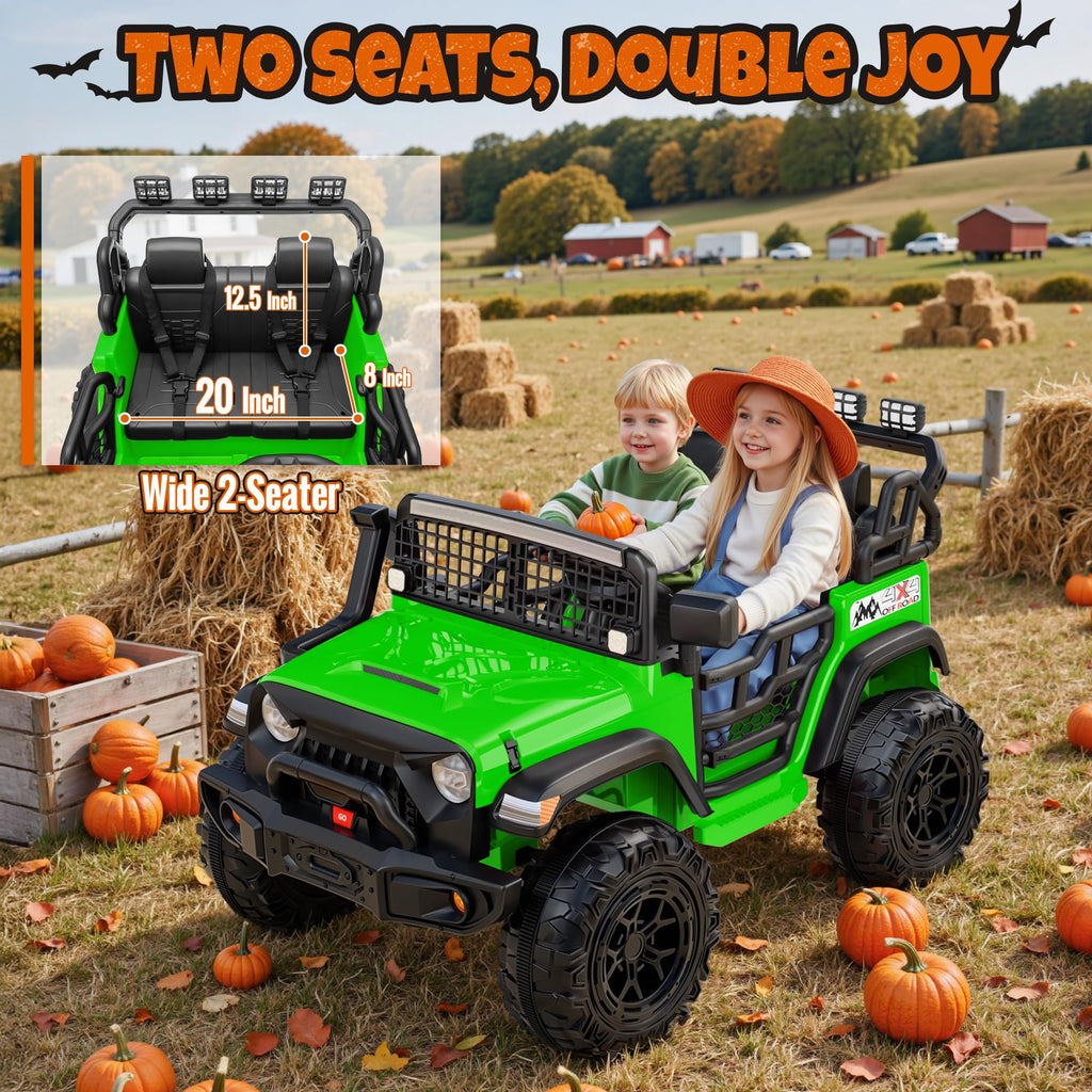 24V 2-Seater Electric Ride On Car Truck with Remote Control Q506956