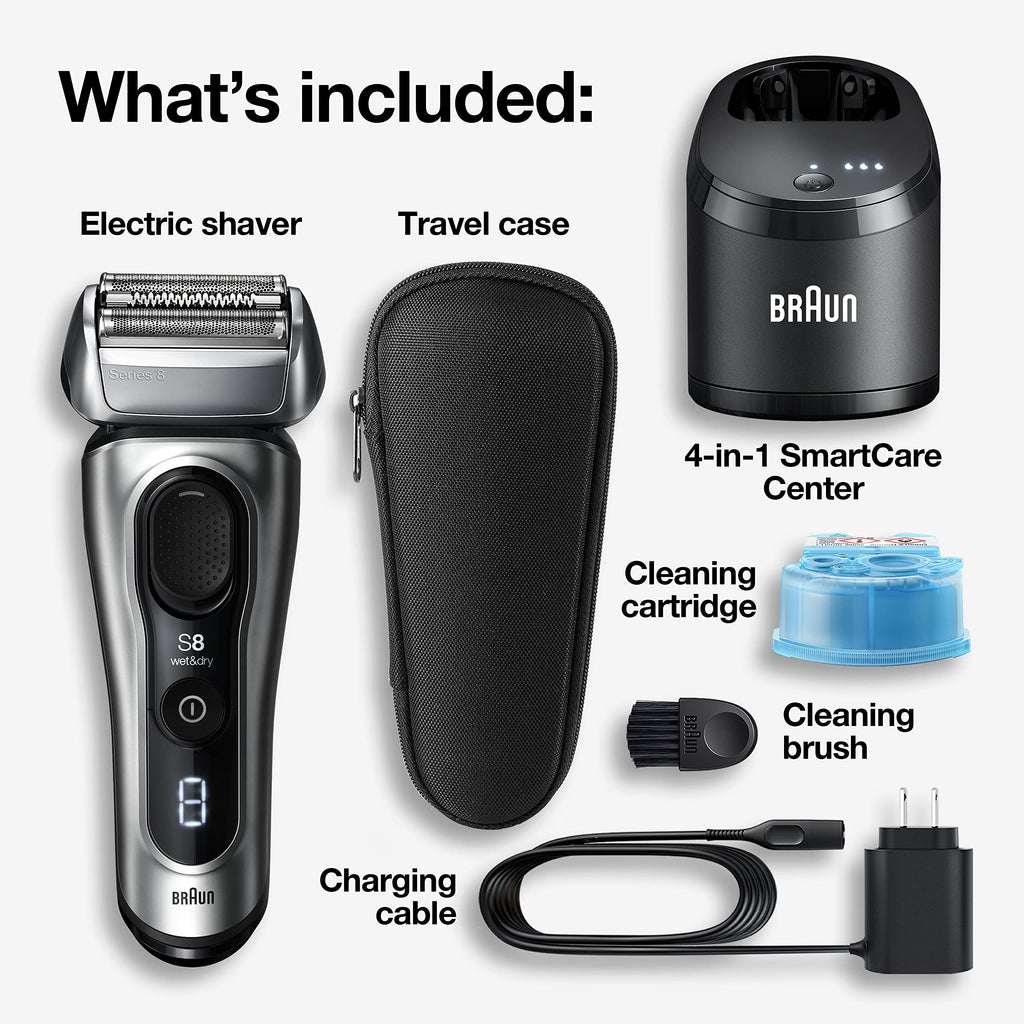 Electric Foil Shaver with Precision Beard Trimmer G77851